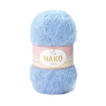 Nako Paris 4129 Mavi El Örgü İpi