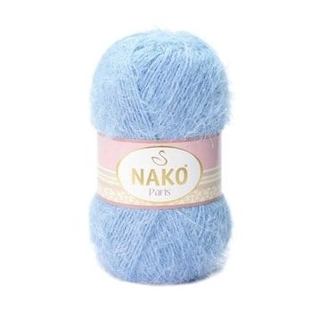 Nako Paris 4129 Mavi El Örgü İpi