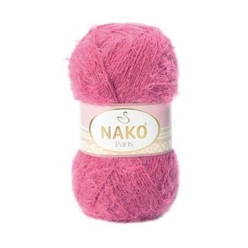 Nako Paris 6578 Koyu Pembe El Örgü İpi