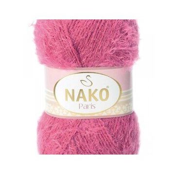Nako Paris 6578 Koyu Pembe El Örgü İpi