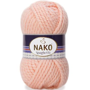 Nako Spaghetti 11527 Powder El Örgü İpi