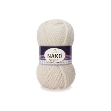 Nako Spaghetti 288 Bone Grey El Örgü İpi