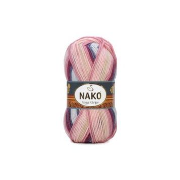 Nako Vega Strıpe 82415 Örgü İpi