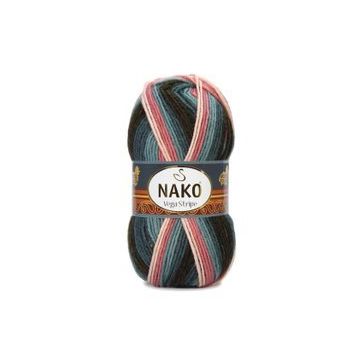 Nako Vega Stripe 82418 Örgü İpi