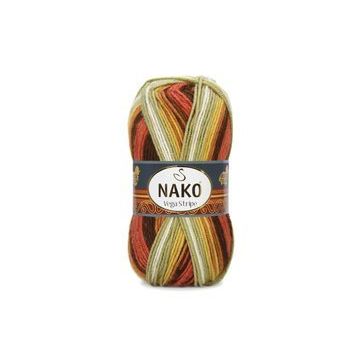 Nako Vega Stripe 82419 El Örgü İpi