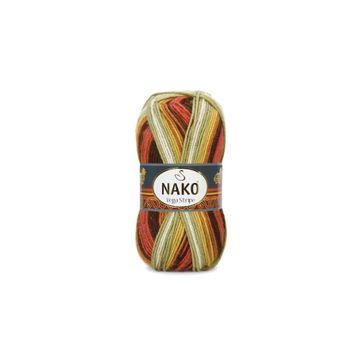 Nako Vega Stripe 82419 El Örgü İpi