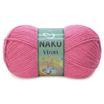 Nako Vizon 180 Kuru Gül Örgü İpi