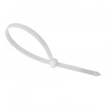 Nalbur Tek Kablo Bağı Beyaz 3.6x300 mm Cırt Kelepçe