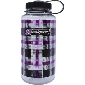 Nalgene 32 Oz Wide Mouth Purple Plaid Suluk
