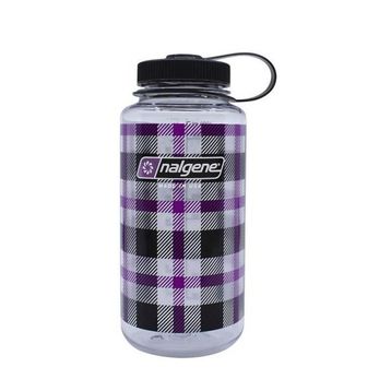 Nalgene 32 Oz Wide Mouth Purple Plaid Suluk