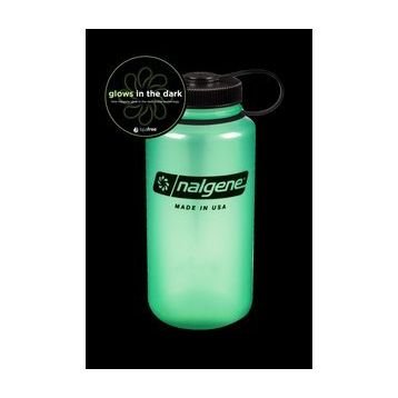 Nalgene 32oz WM Green Glow / Siyah Cap Tritan Suluk