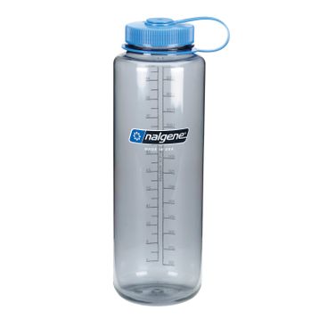 Nalgene 48oz WM Gray / Blue Cap Tritan Suluk
