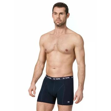 Namaldi 1135 Pamuklu Likralı 3 Adet Gri Erkek Boxer