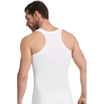 Namaldi ELF568N1333CCM Beyaz 3'lü Paket Ribana Spor Erkek Atlet