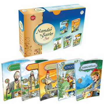 Namdan Şairler Seti 5 Kitap - Hasan Yiğit