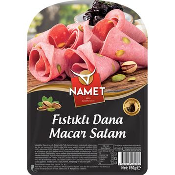 Namet 150 gr Dilimli Fıstıklı Salam