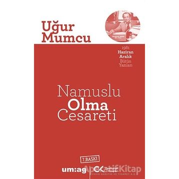 NAMUSLU OLMA CESARETI - UĞUR MUMCU