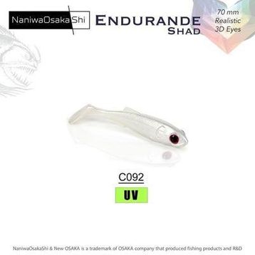 NaniwaOsakashi Endurande Shad 70 mm C092 Silikon Yem
