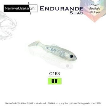 NaniwaOsakashi Endurande Shad 70 mm C163 Silikon Yem