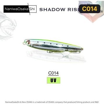 NaniwaOsakashi Shadow Rise 75 mm 7.8 gr C014 Sahte Balık