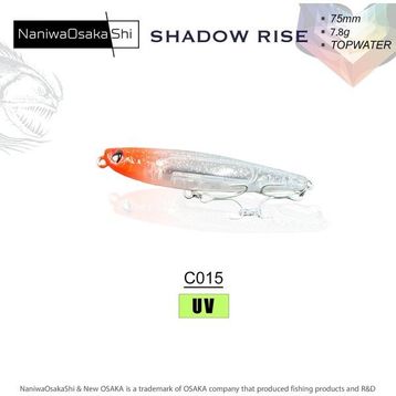 NaniwaOsakashi Shadow Rise 75 mm 7.8 gr C015 Sahte Balık