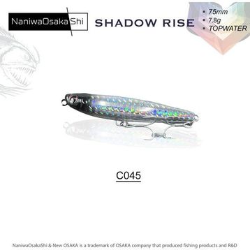 NaniwaOsakashi Shadow Rise 75 mm 7.8 gr C045 Sahte Balık