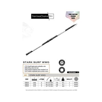 NaniwaOsakashi Stark Surf 4.20 cm 100-250 Olta Kamışı