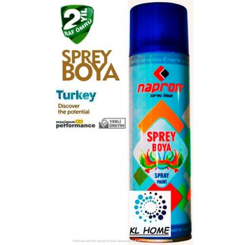 Napron Lacivert 200 ml Sprey Boya