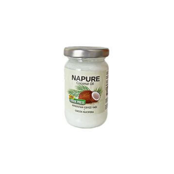 Napure Doğal %100 Soğuk Sıkım Cocos Nucifera 100 ml Hindistan Cevizi Yağı