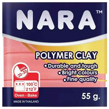 Nara Pm15 Peach 55 gr 6'lı Şirink Polimer Kil