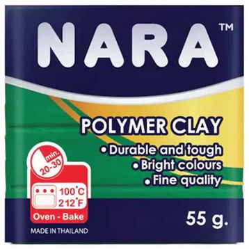 Nara Pm21 Forest Green 55 gr 6'lı Şirink Polimer Kil