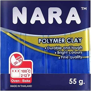 Nara Pm22 Dark Blue 55 gr 6'lı Şirink Polimer Kil