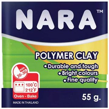 Nara Pm28 Grass Green 55 gr 6'lı Şirink Polimer Kil