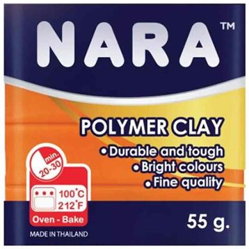 Nara Pm37 Orange 55 gr 6'lı Şirink Polimer Kil