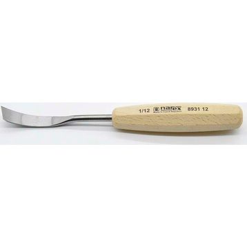 Narex 893112 12X90 mm Wood Line Bükülmüş Sola Eğri Ağız Oyma İskarpelası