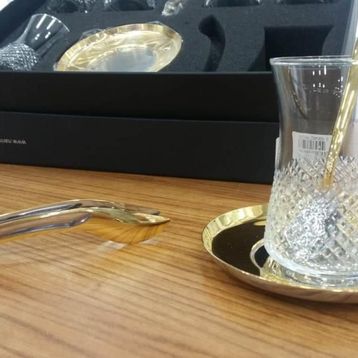 Narin Halley 19 Parça Sade Çay Seti