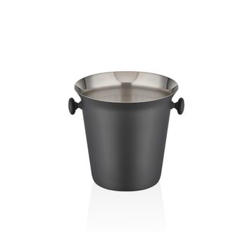 Narin Siyah Konik Mini Buz Kovası