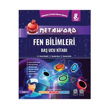 Nartest 8. Sınıf Fen Bilimleri Metaword Baş Ucu Kitabı
