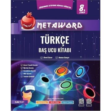 Nartest 8. Sınıf Türkçe Metaword Baş Ucu Kitabı