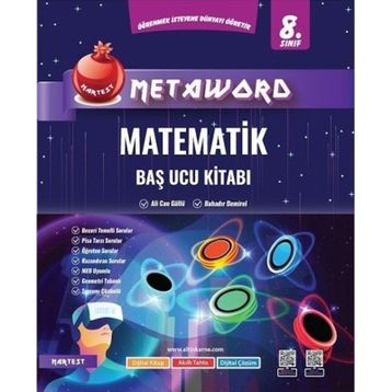 Nartest Yayınevi 8. Sınıf Metaword Matematik Konu Kitabı