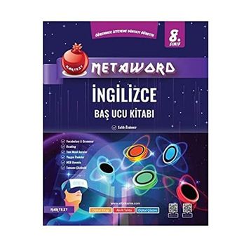 Nartest Yayınları 2023 8. Sınıf Metaword İngilizce Baş Ucu Kitabı