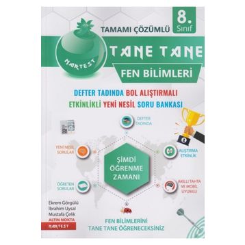 Nartest Yayınları 8. Sınıf Fen Bilimleri Tane Tane Soru Bankası