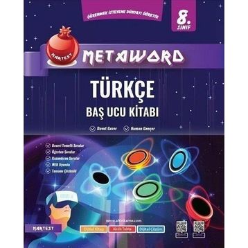 Nartest Yayınları 8. Sınıf Türkçe Metaword Baş Ucu Kitabı