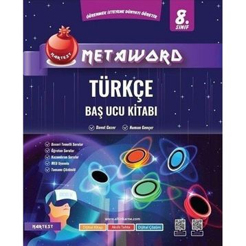 Nartest Yayınları 8. Sınıf Türkçe Metaword Baş Ucu Kitabı