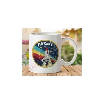Nasa İki Tarafı Baskılı Kupa