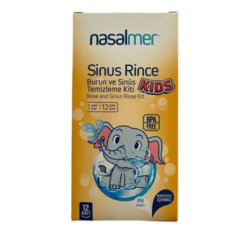 Nasalmer 12'li Sinus Rince Kit Kids