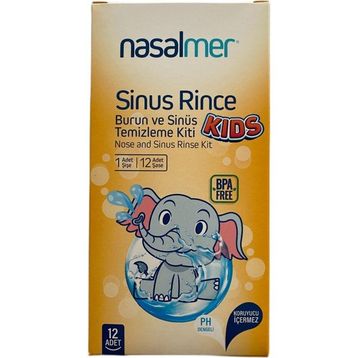 Nasalmer 12'li Sinus Rince Kit Kids