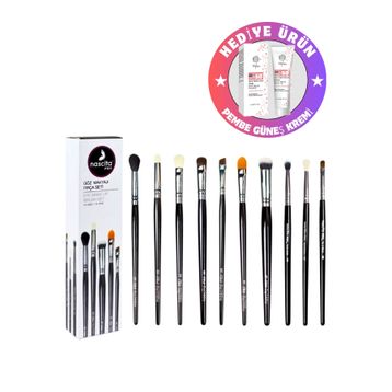 Nascita 00010 Fiyonklu Çift Gözlü Eleganza Makyaj Çantası