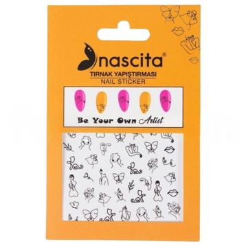 Nascita 0002 Tırnak Sticker Yapıştırması