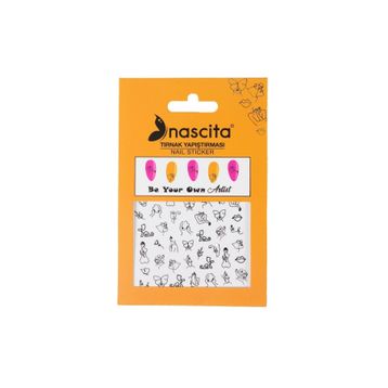 Nascita 0002 Tırnak Sticker Yapıştırması